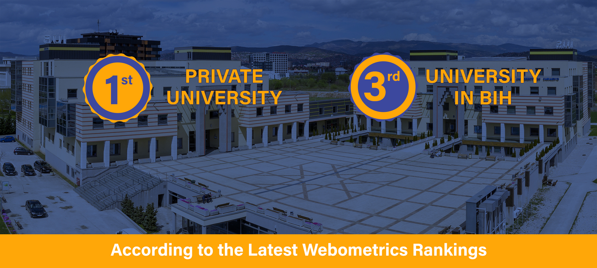 Rangiran kao prvi privatni univerzitet u BiH